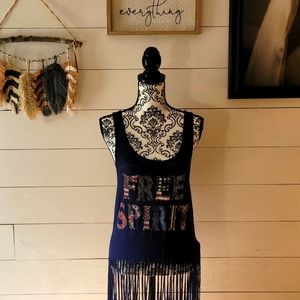 Living Doll Fringe Tank